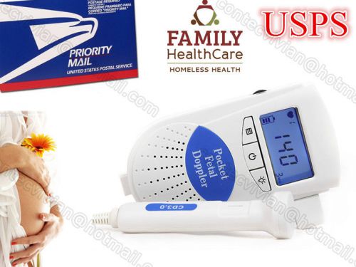 US Shipping!! Sonoline B Fetal Doppler Prenatal Heart Monitor 3MHZ probe LCD+Gel