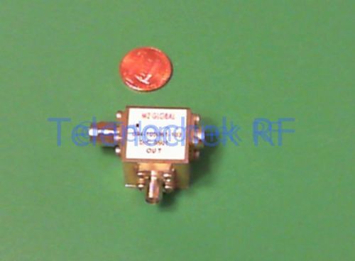 Rf microwave single junction isolator 6.5 ghz cf, 3.15 ghz bw, 20 watt cw, data for sale