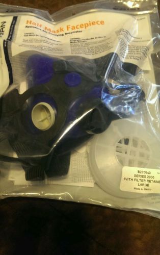 B270040 - Sperian Survivair Blue Half Mask Respirator Facepiece Large Reusable