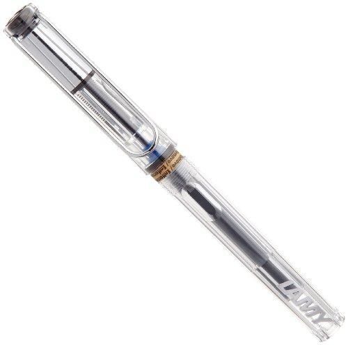 Lamy Vista Fountain Pen - Transparent/Medium Nib (F/P 12 M)