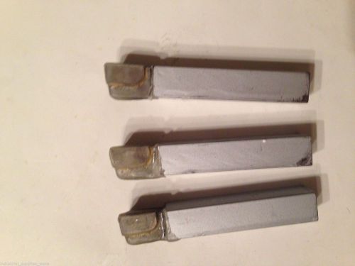 New 1/32&#034; al-10 c2 carbide tool bit 5/8&#034; x 5/8&#034; x 4&#034; shank cast iron qty. 4 for sale