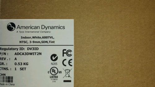 New American Dynamics ADCA3DWIT2N Discover 300 Indoor White Dome Security Camera
