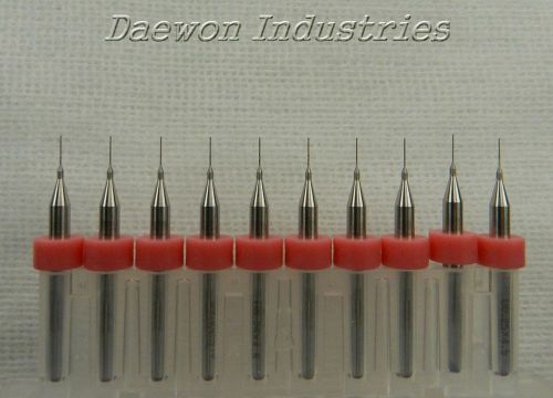 10pk .25mm X 4.5mm CNC Jewelry Japanese Micro Drill Dremel Bit Made in Japan