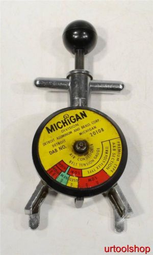 Michigan Automobile Air Conditioner Belt Tension Gauge 7443-41