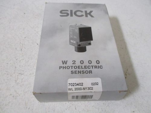 SICK WL2000-M1302 PHOTOELECTRIC SENSOR *NEW IN A BOX*