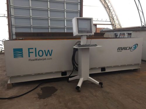 Flow waterjet abrasive cutting system ifb 6012 (mach 3 4020b) 2003 for sale