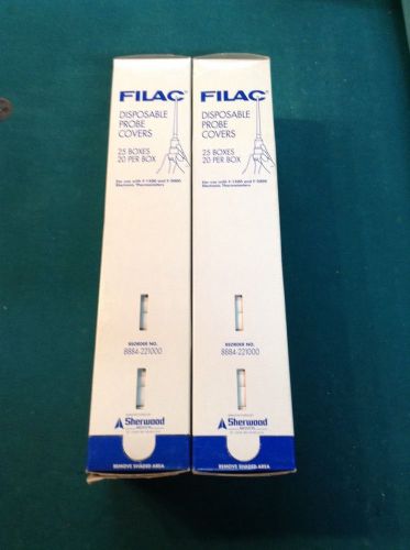 Filac Disposable Probe Covers Reorder No. 8884-221000 50 Boxes