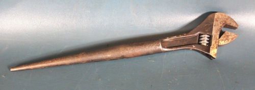 Crescent AT115SPUD Black Phosphate 16” Spud Wrench, Made in U.S.A.