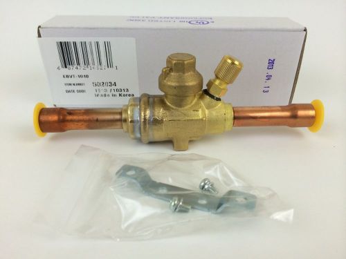 Sporlan EBVT-1040 1/2&#034; Ball Valve Refrigeration HVAC NEW plumbing Solder brass