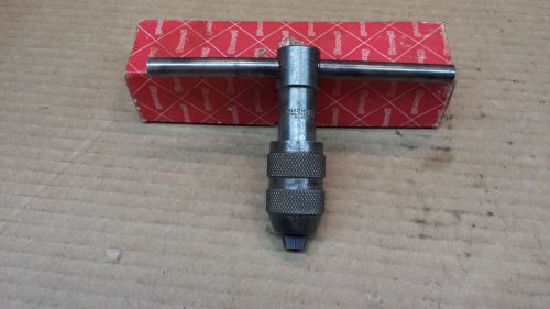 L.s. starrett 93c t-handle tap wrench, 1/4&#034; - 1/2&#034; tap size for sale