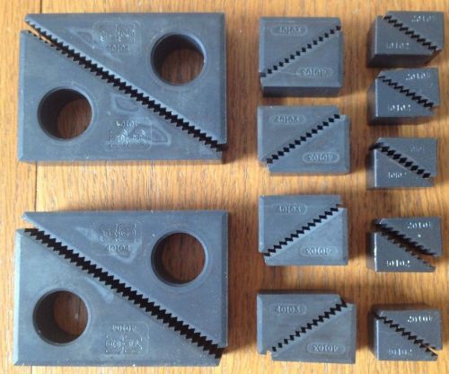 Te-co step block set. 40104,40103,&amp; 40102,steel leveling machinist tool for sale