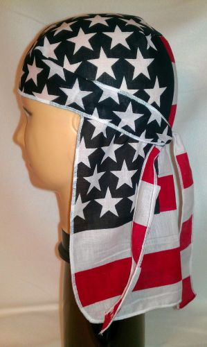 Under hard hat helmet liner durag  biker bandana american flag for sale