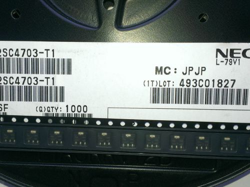 [10 pcs] 2SC4703/NE46234 NEC  Wideband NPN RF Transistor 1,8W fT=6GHz  SOT89