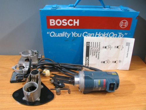 Bosch deluxe laminate trimming router kit for sale