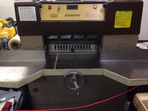USED 19&#034; Challenge Diamond Paper Cutter