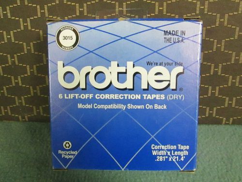 Brother Correction Tapes 6 Lift Off 3015 Daisy Wheel Typewriters Word Processors