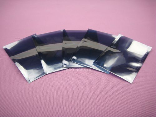 500 silver gray anti static bags 2&#034; x 3&#034;_50 x 80mm open top for sale
