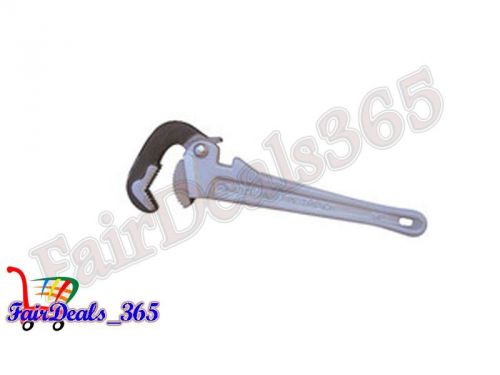 Rapid grip pipe wrench 200mm aluminum alloy job quickly with spring loaded jaw for sale