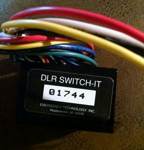 NEW Sound Off DLR Switch-IT DLR Override Module **POLICE FIRE EMS LED HALOGEN**2