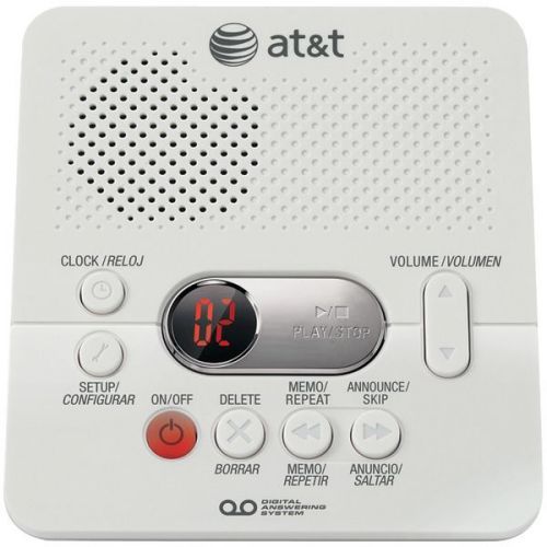 AT&amp;T 1740 Digital Answering System w/60 Recording Time