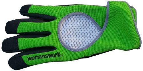 Womanswork 810L Performance Glove with Toughtek, Blue Green, Large