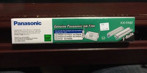 NEW Panasonic KX-FA92 Genuine Ink Film Plain Paper Roll