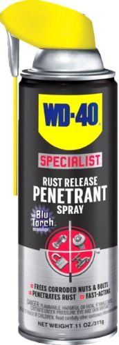 WD-40 300007 Specialist Rust Release Penetrant Spray, 11 oz. (Pack of 1)