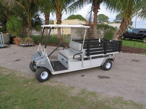 Club car carryall 6 gas engine dump body golf cart 1408 hrs for sale