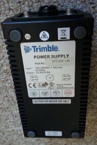 Trimble Power Supply 572-906-146 100-240VAC 1.3A 47-63Hz 13.0V / 4.6A
