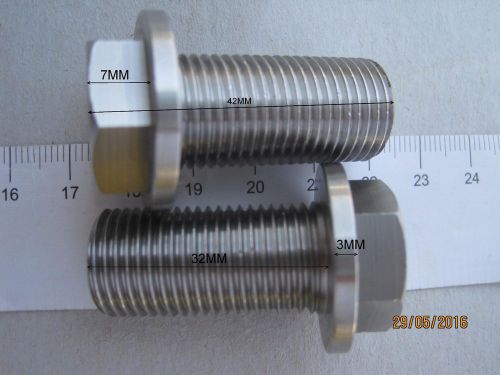 SPECIAL DESIGN STAINLESS STEEL BOLT WITH INTEGRATED WASHER