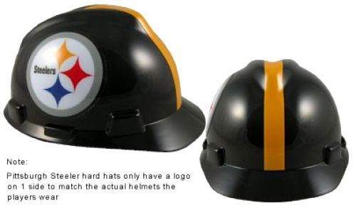 Hard Hat Pittsburgh Steelers Works Wincraft Foam Head Official Men MSA NFL Safe