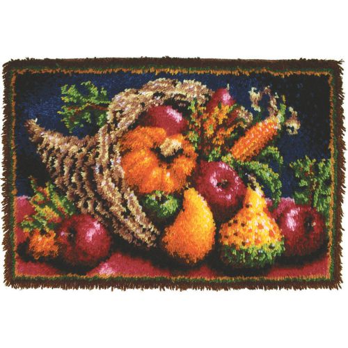 Classics Latch Hook Kit 20 Inch X 30 Inch-Country Harvest 057355369306