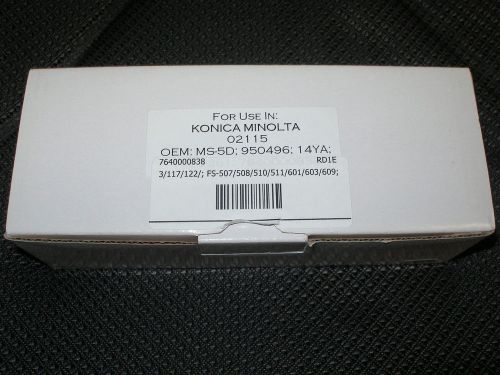 Konica Minolta COPIER STAPLES FULL BOX of 3 OEM CARTRIDGES 02115 950496 NEW
