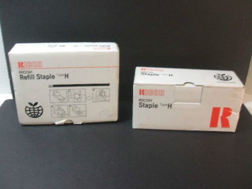Great Lot Ricoh Staple  Type H cartridge, PLUS Staple H Refills