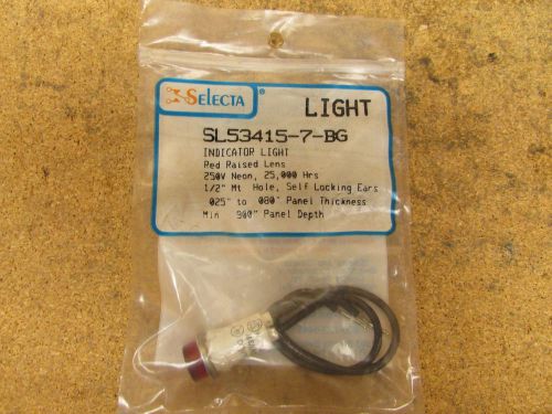NEW Selecta SL53415-7-BG Indicator Light