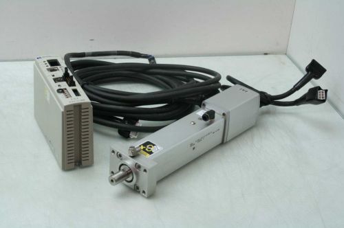 IAI Robo Cylinder RC-RSW-H-100 Actuator 100mm Stroke w RCA-S-RSA Drive &amp; Cables