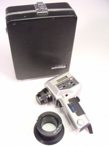 Konica minolta ls-110 hand-held slr precision luminance meter w/ adapters &amp; case for sale