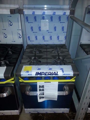 IMPERIAL IR-4 4 BURNER RANGE WITH OVEN BRAND NEW