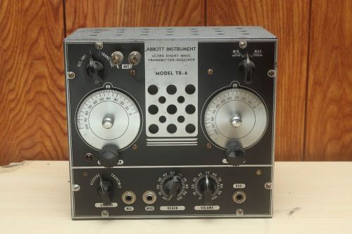 Abbott Instrument Ultra Short Wave Transmitter-Receiver TR-4