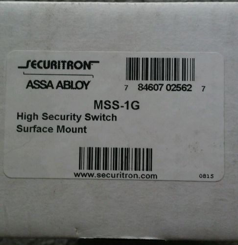 Securitron high security switch surface mount