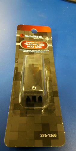 Radio Shack TO-220 Heat Sink Anodized Aluminum 276-1363 In Original Package