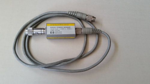 HP 8481D 10 MHz - 18 GHz Power Sensor W/ 11730A Sensor Cable