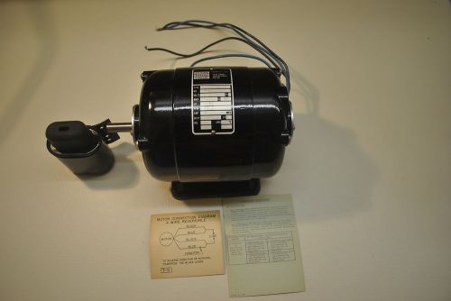 Bodine Electric Motor NEW 1/20 hp, 3600 rpm 1.0 amps, CONT. duty 115V