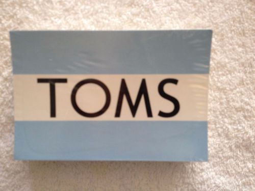 1&#034; Stack of TOMS Stickers / Decals, 4.5&#034; x 3&#034; Sealed
