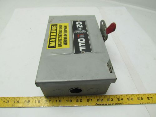 General Electric TGN3321 Safety Switch 30A 240V N-Fused 3P