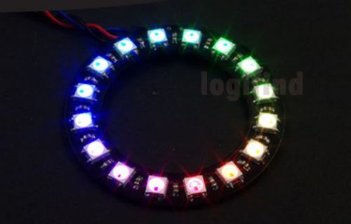 5050 16-Bit RGB LED Ring WS2812 Round Decoration Bulb Precise for Arduino