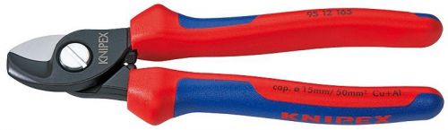 Knipex 95 12 165 6.5&#034; comfort grip cable shears for sale