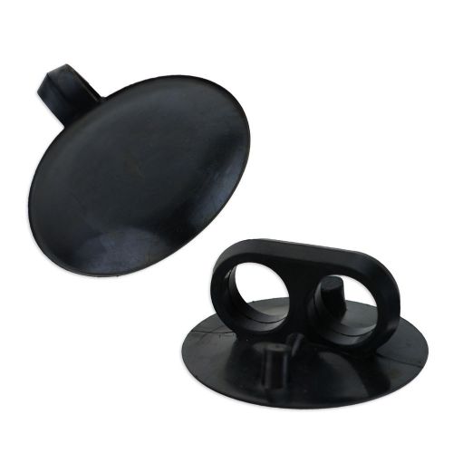 Set of two easy 5 inch vacuum suction cup handles dent pullers - 75+ lbs lift for sale