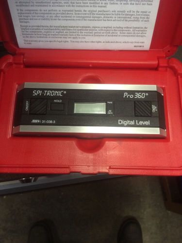 SPI-TRONIC Pro 360 Digital Level