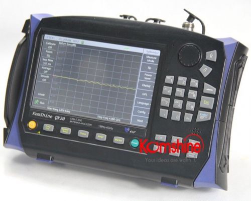 Komshine qx20 site master cable &amp; antenna analyzer replace anritsu s331l for sale
